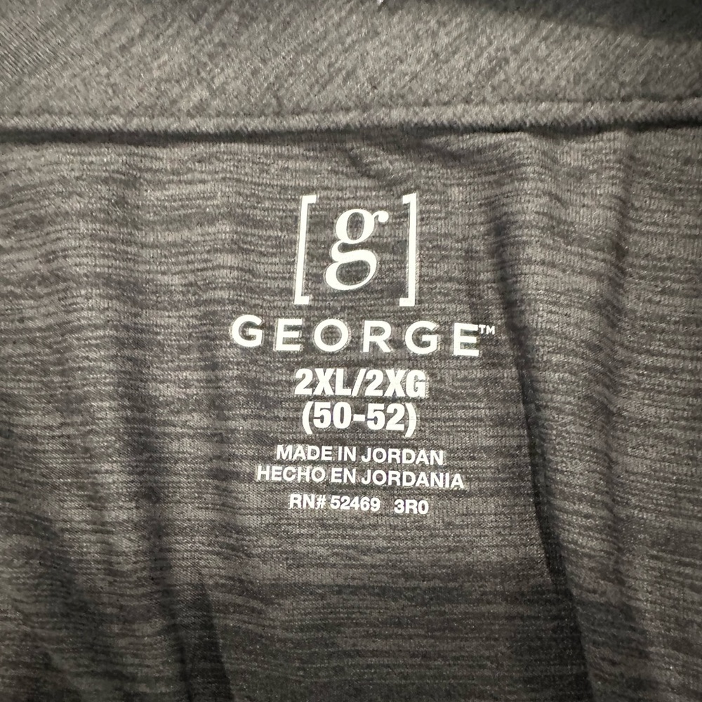 George Charcoal Gray Men's Polo Shirt